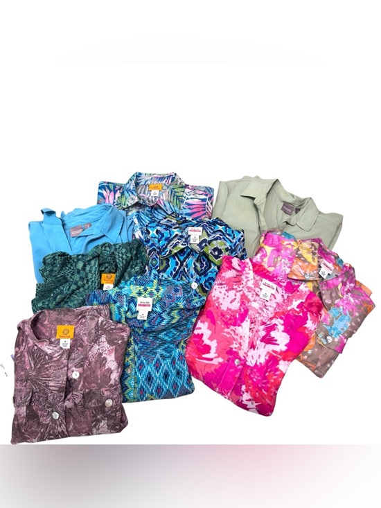Ruby Rd. Tops - 9 Shirt Bundle Chico’s & Ruby Road Plus Size  - Size 18 & Chicos 3